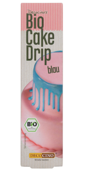 Bio Cake Drip von Decocino - Blau - 40 g